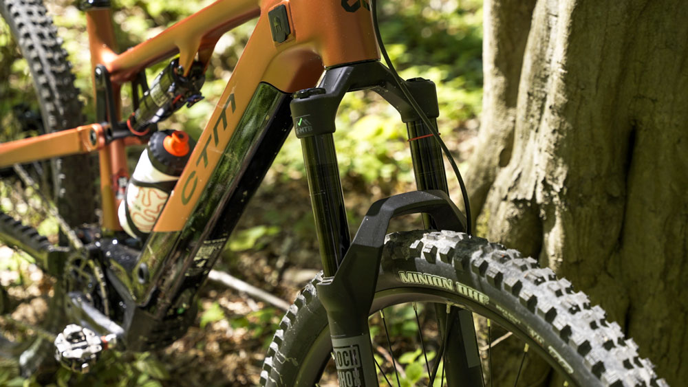Vidlica RockShox Pike Ultimate 150 mm na CTM Areon GX Pro